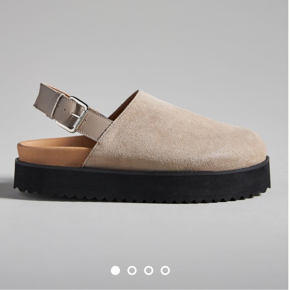 Pilcro Platform Slingback Flats By Anthropologie - Picture 1 of 16